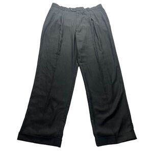 Louis Raphael Tailored‎ Men's Golf Dress Pants Trousers Pleated Front Size 36X30